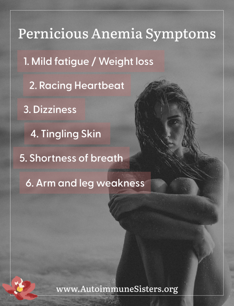 pernicious anemia symptoms