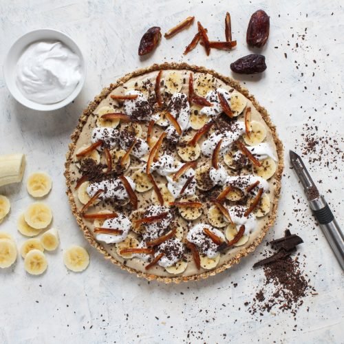 yogurt banoffee tart