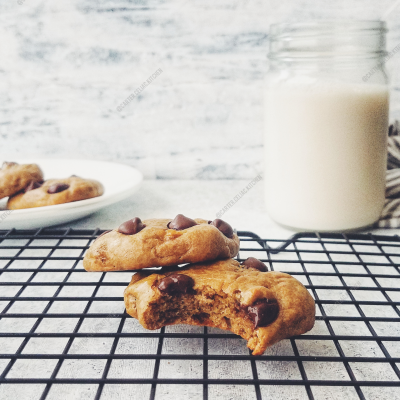 Chocolate Chip Banana Cookies