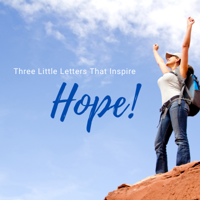 The Three Letters That Inspire Hope