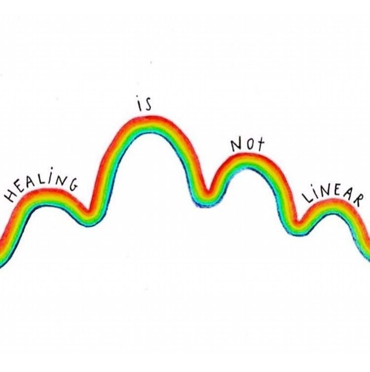 healing is not linear