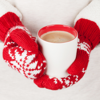 raynaud's with mittens and cocoa