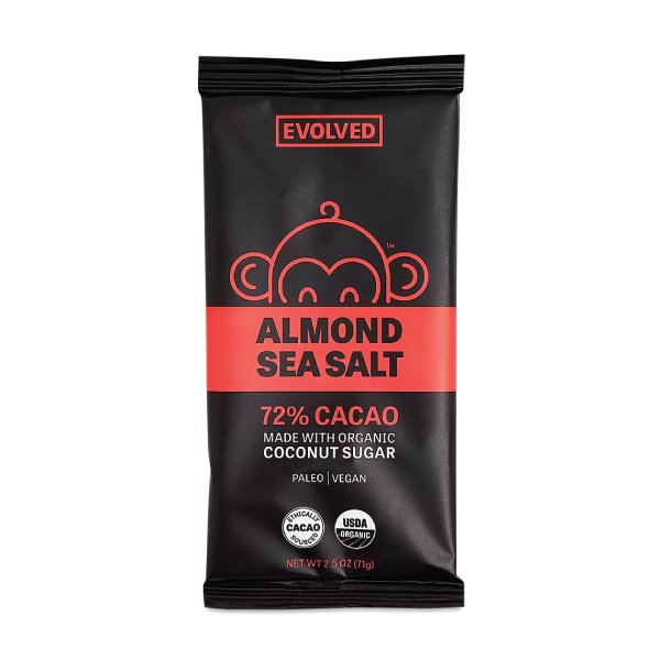 eating evolved chocolate