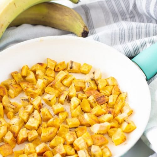 plantain croutons