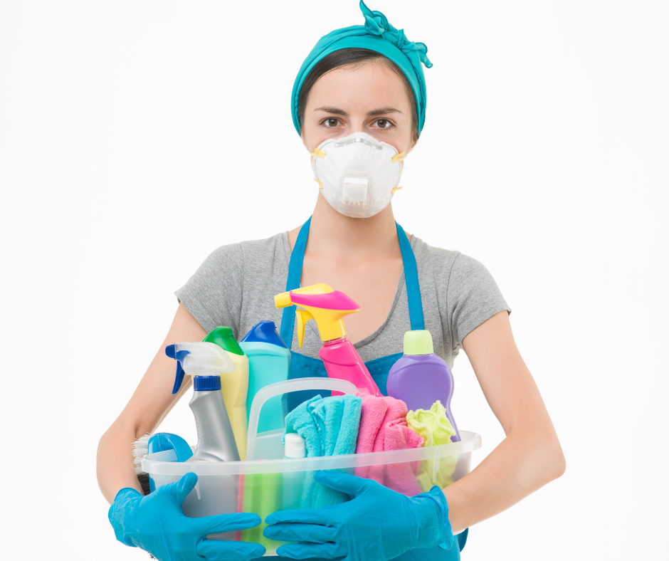 Cleaning products can be toxic.